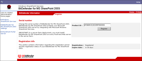 Click Register and type in the license key