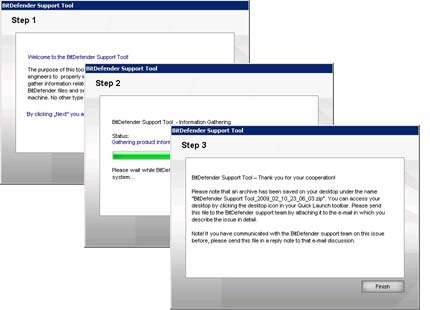 Bitdefender Support Tool v3.4 Bitdefender Support Tool