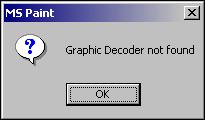 bogus error message