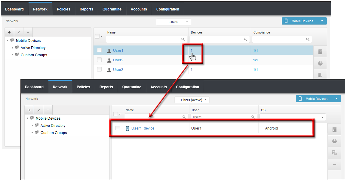 Installing GravityZone Security for Mobile Devices