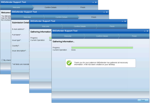 Bitdefender Support Tool Bitdefender Support Tool