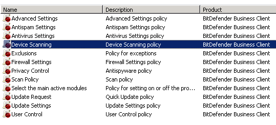 How to control the USB devices on your network Device Scanning Policy