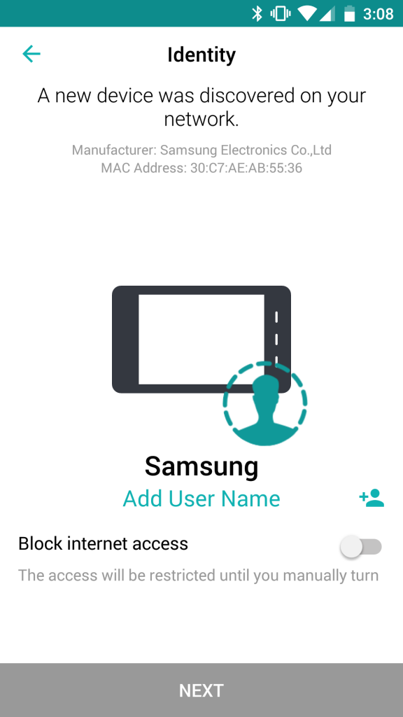 Identity and internet access