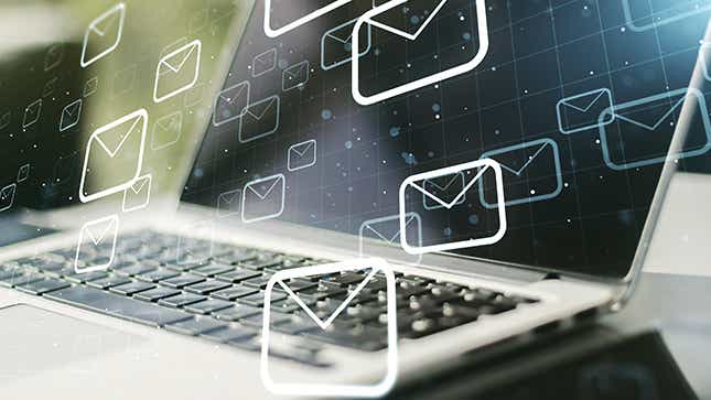 Protegendo e-mails