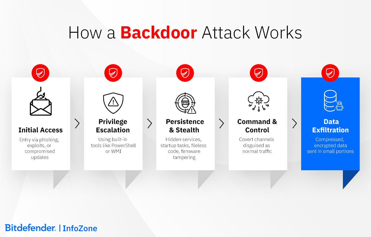 How a Backdoor Attack Works