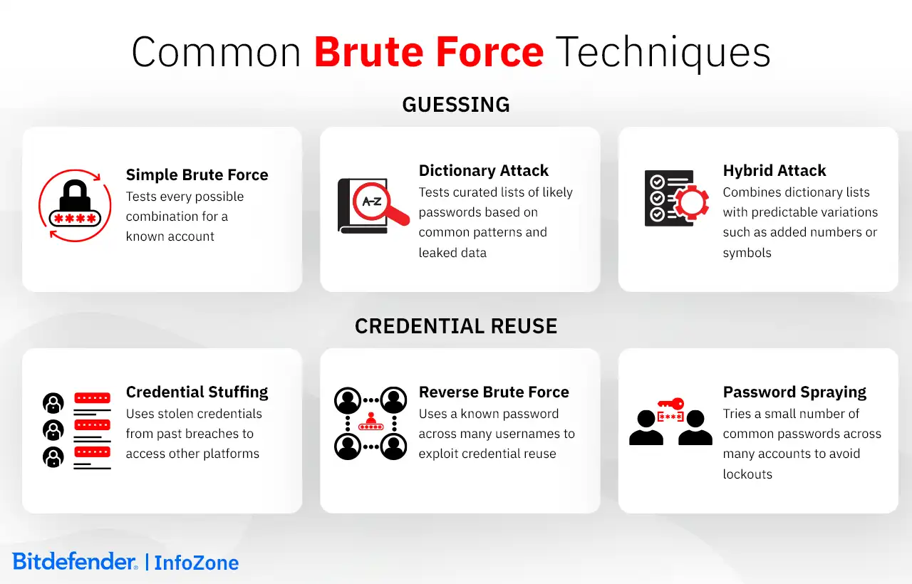 Common Brute Force Techniques 