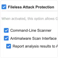 Bitdefender GravityZone Business Security Premium - Fileless Attack Defense