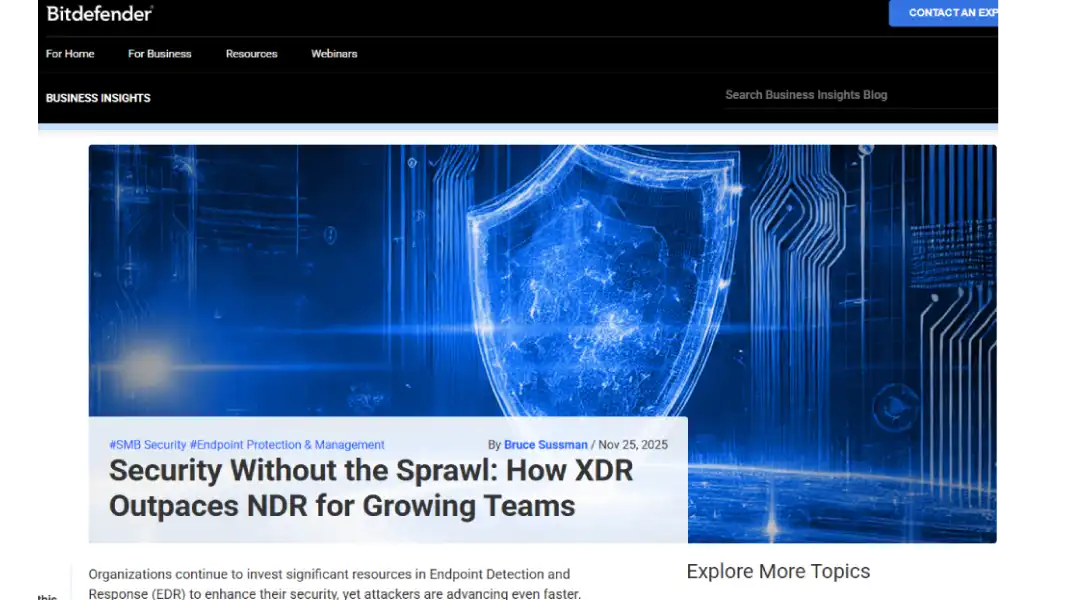 Blog: How XDR Outpaces NDR for Growing Teams
