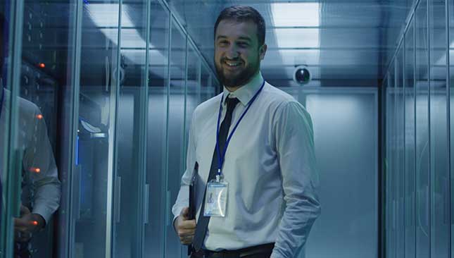 CISO satisfecho con la solución de seguridad informática empresarial utilizada.