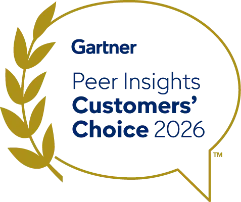 Gartner Peer insight - customers choice badge