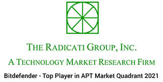 Radicati Group - 2021 advanced threat protection top player