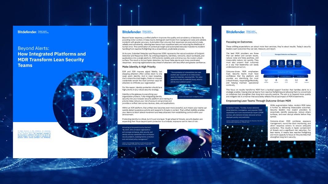 Whitepaper: How Integrated Platforms and MDR Transform Lean Teams