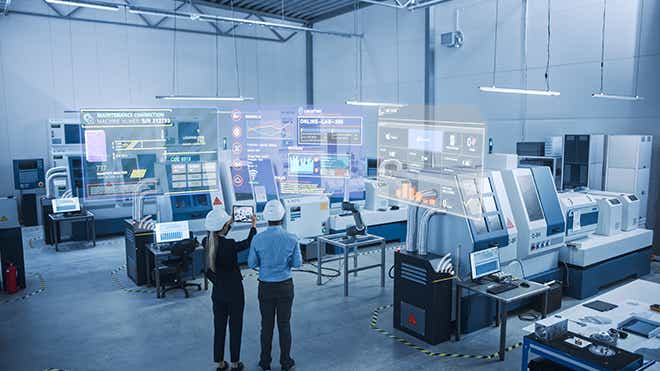 Secure manufacturing production