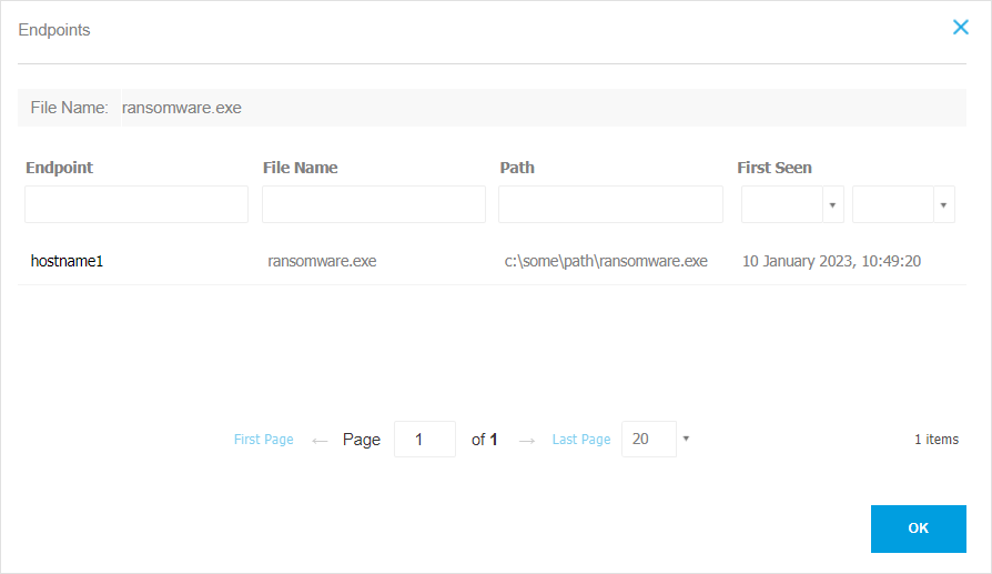 EDR Graph - Endpoints