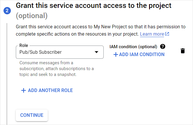 Google Cloud Platform - Service account permissions