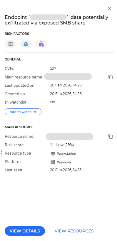 Breach Path side panel
