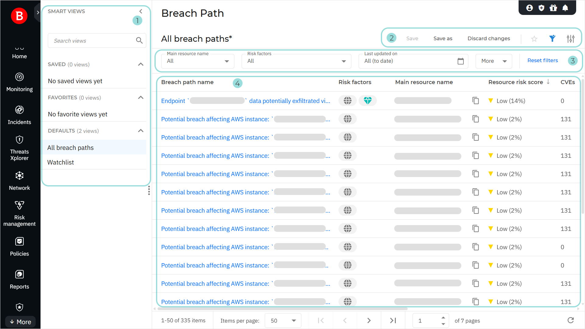 Breach Path main page