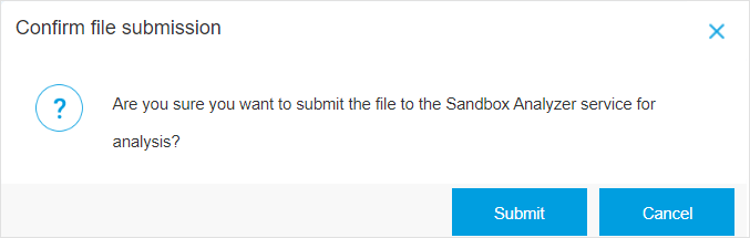 EDR Graph - Confirm file submission to Sandbox Analyzer