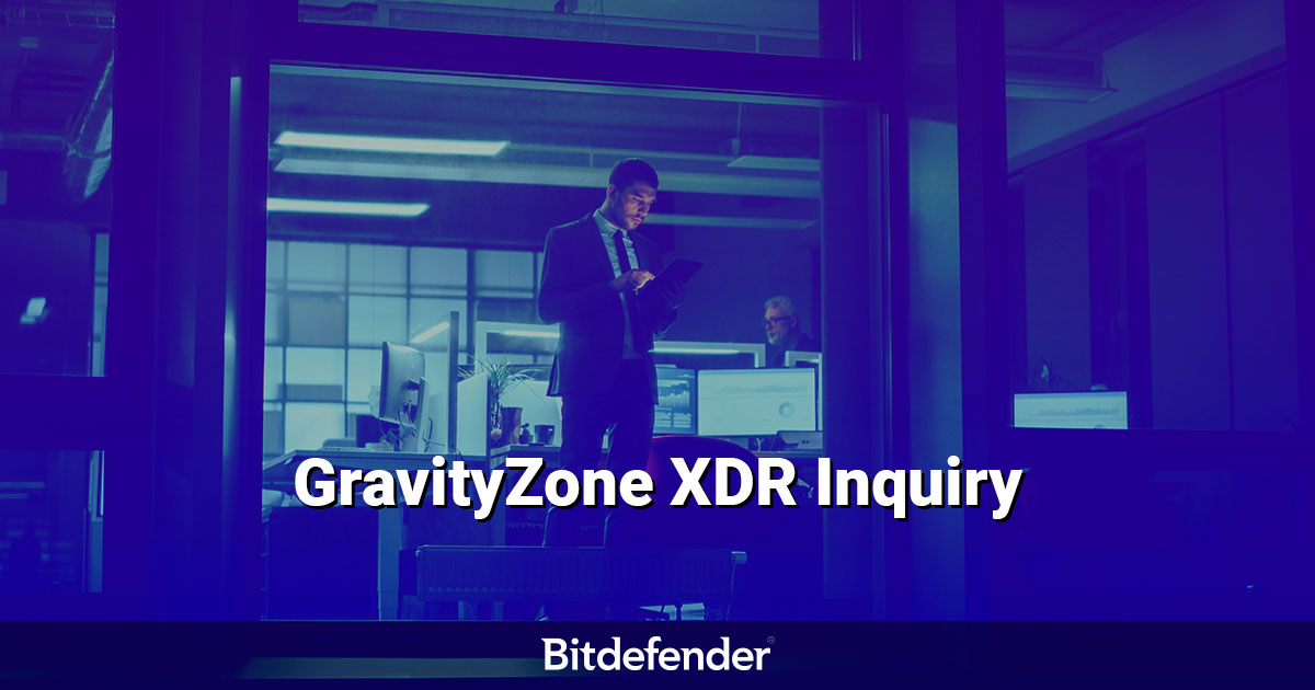 GravityZone XDR (Extended Detection Response) - Inquire & Demo