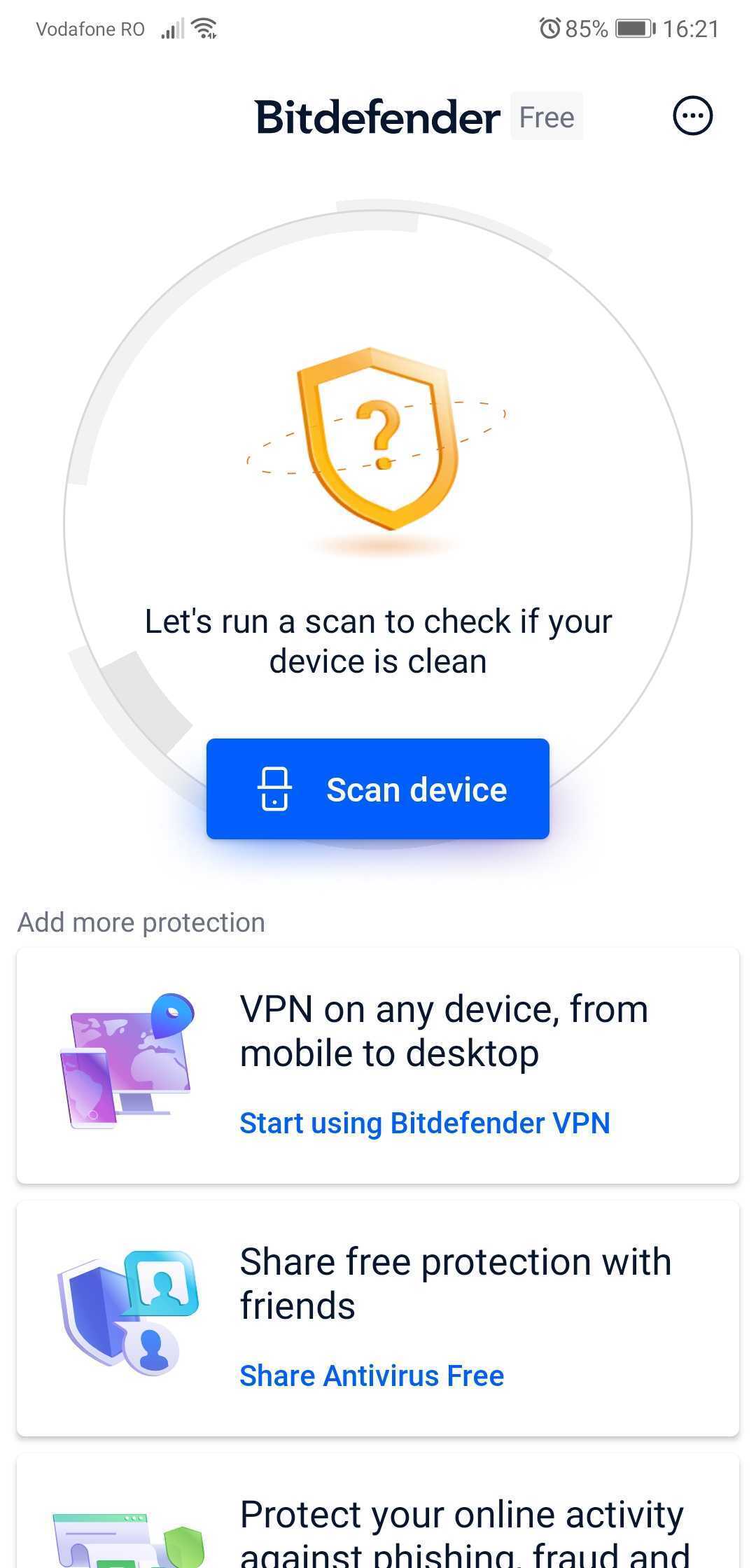 Bitdeferencer Mobile Security