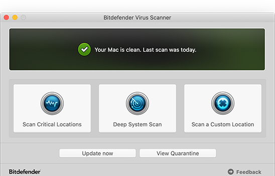 Virus Scanner for