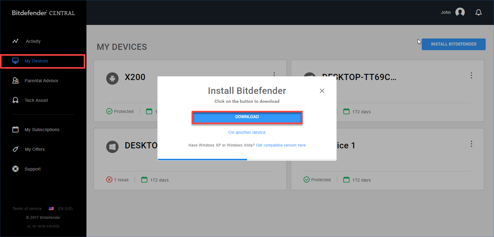 bitdefender antivirus free edition 2016 offline installer