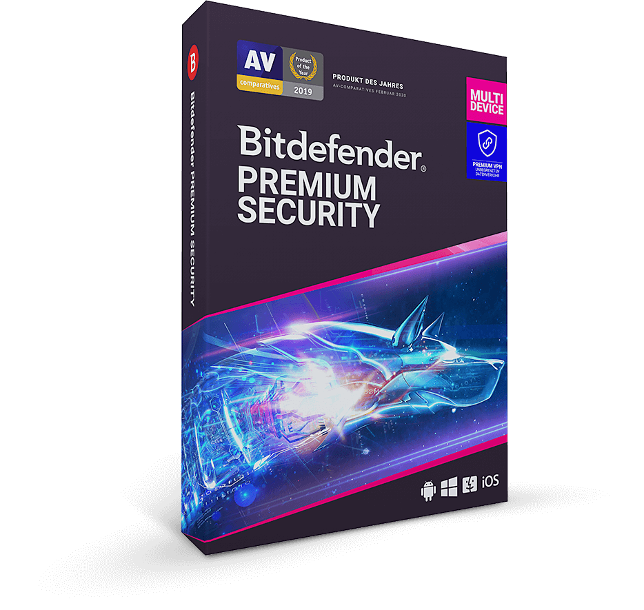 Bitdefender Premium Security (10 Geräte, 1 Jahr)