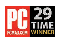 PC MAG - 29 TIMES WINNER