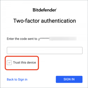 How to Set Up & Use Two-Factor Authentication in Bitdefender Central