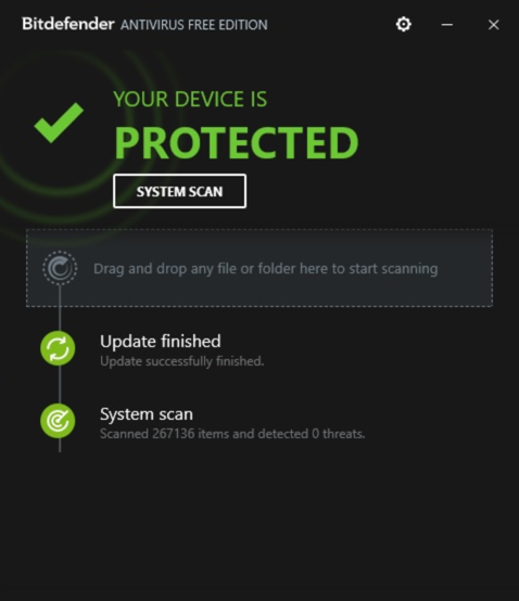 Bitdefender Antivirus Free Windows edition