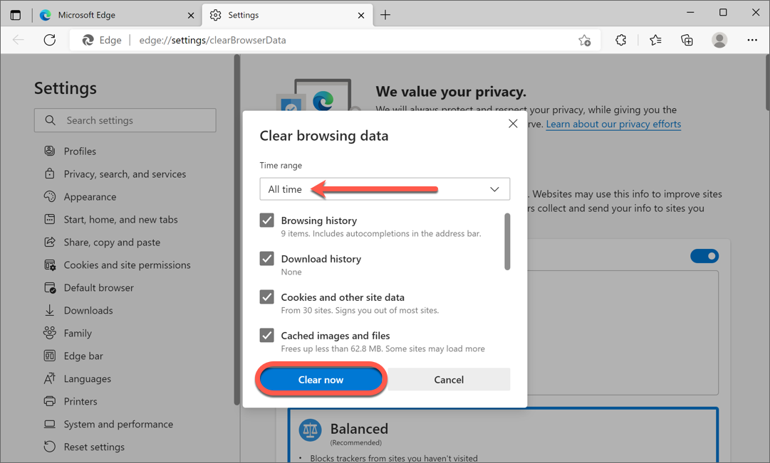 How to Clear Cache And Cookies on Microsoft Edge? [2024]  