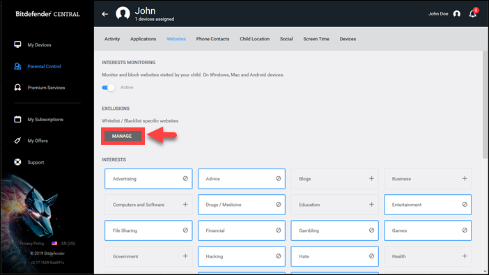 parental block access website 4