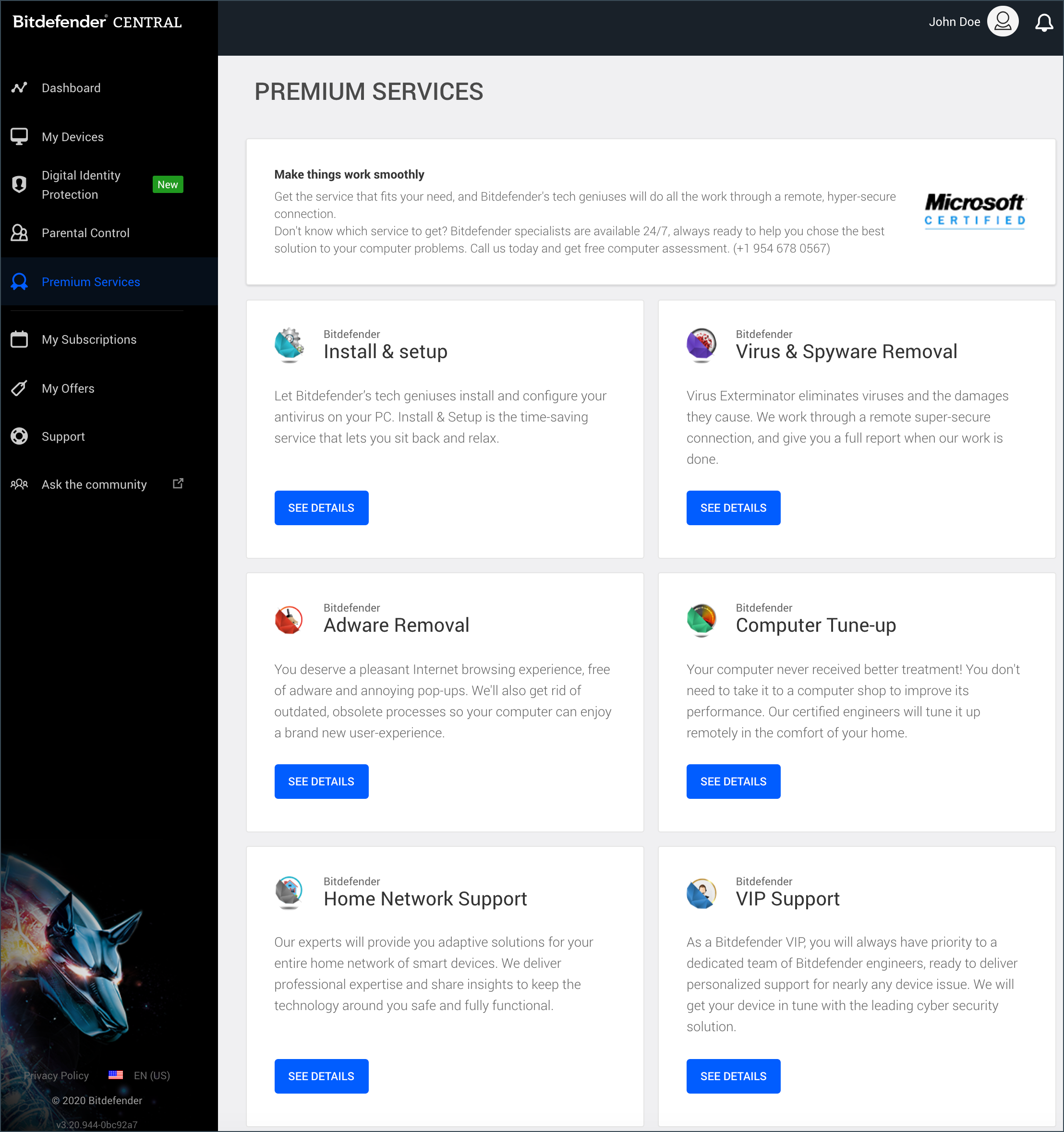Premium Services