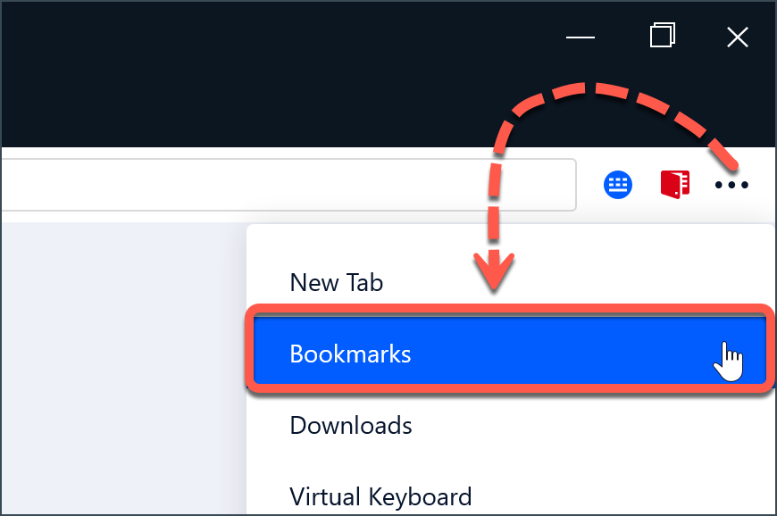 Bitdefender Safepay bookmarks