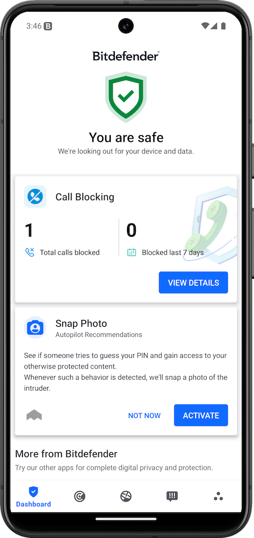 Bitdefender Mobile Security for Android