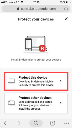 Install iOS from Central 3