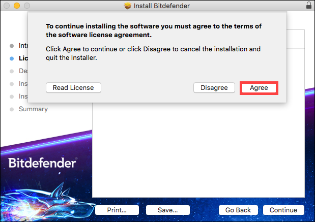 Como conceder Acesso Total ao Disco ao Bitdefender no macOS