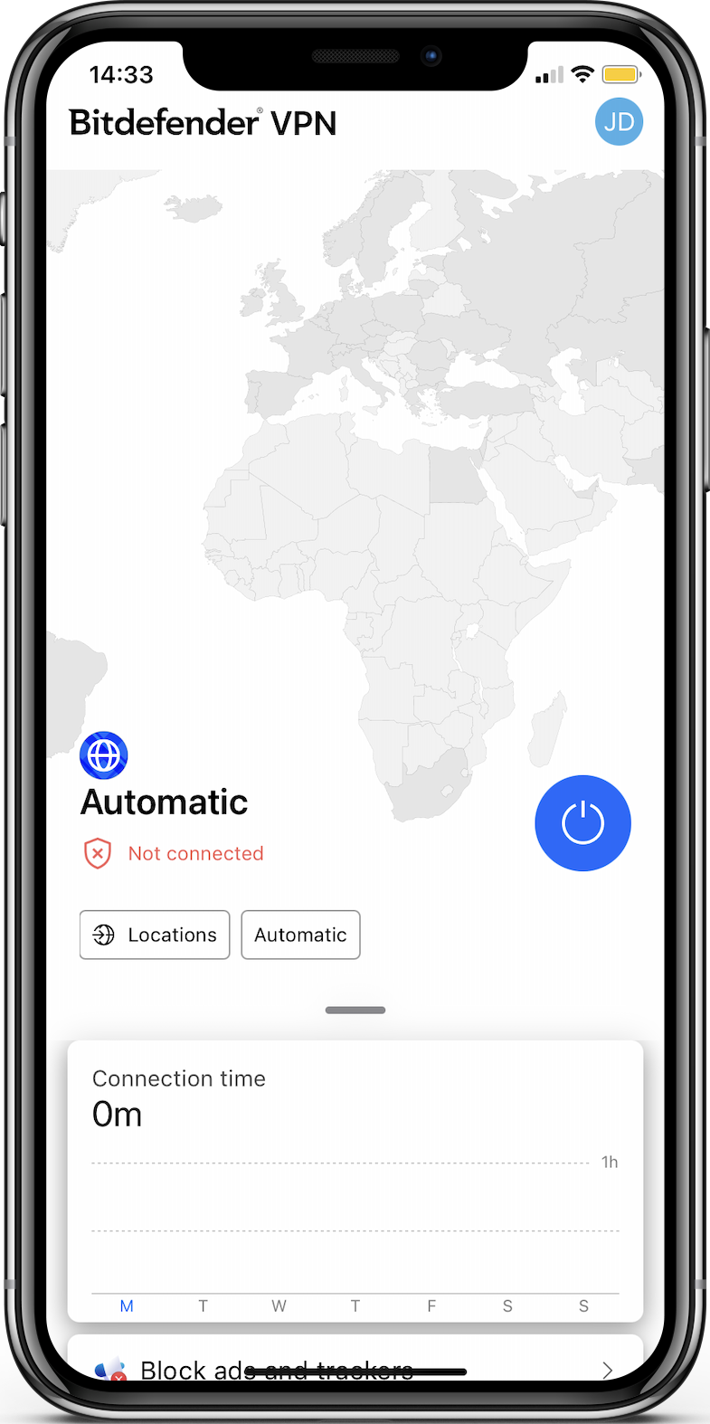 Bitdefender VPN for iOS: Connection, Settings, Subscriptions