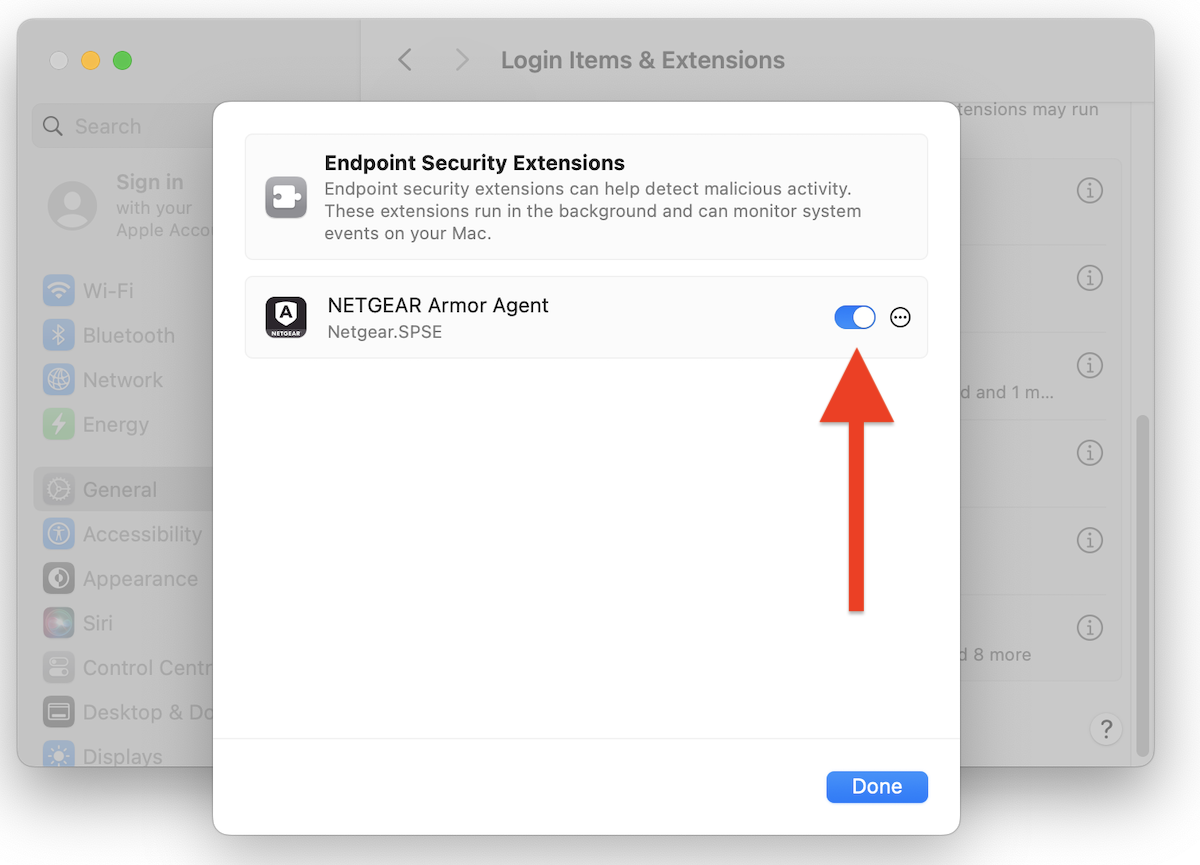 NETGEAR Armor Agent