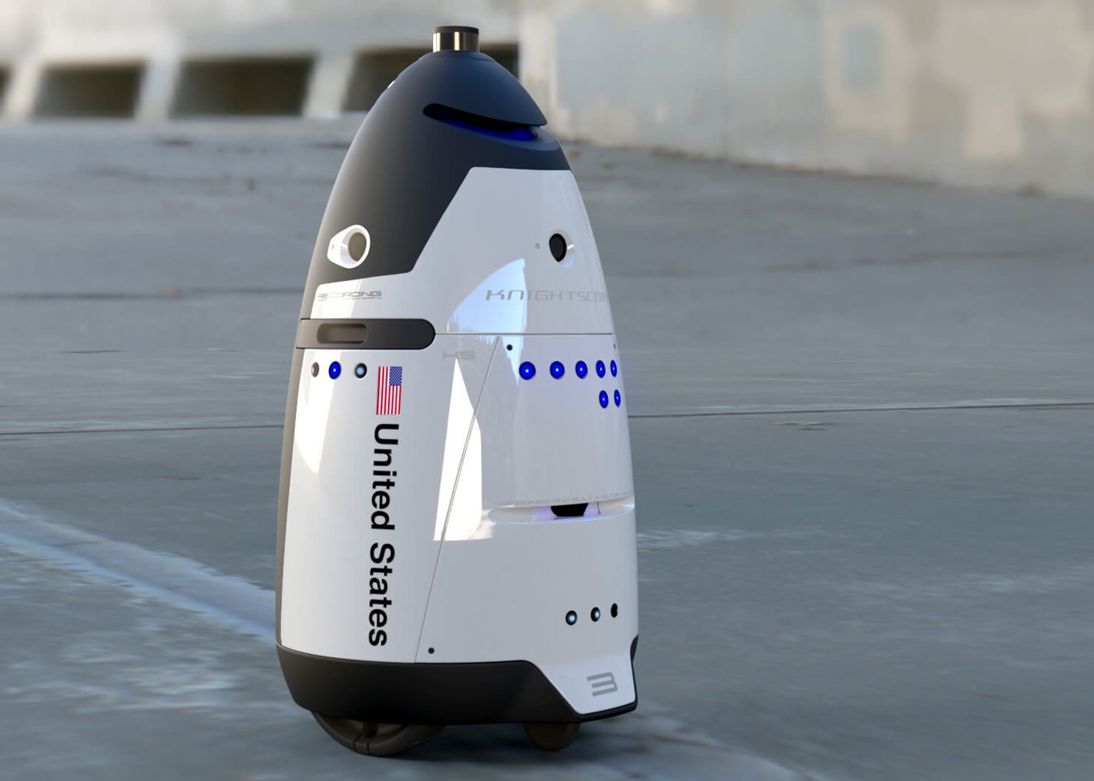 security robot knightscope