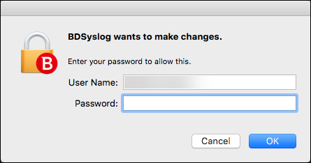 BDsyslog mac 22