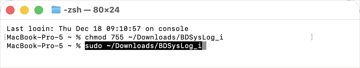 sudo ~/Downloads/BDSysLog_i
