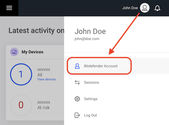 Reset the password if you know your current Central password