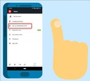 How to install Bitdefender BOX: using a personal router