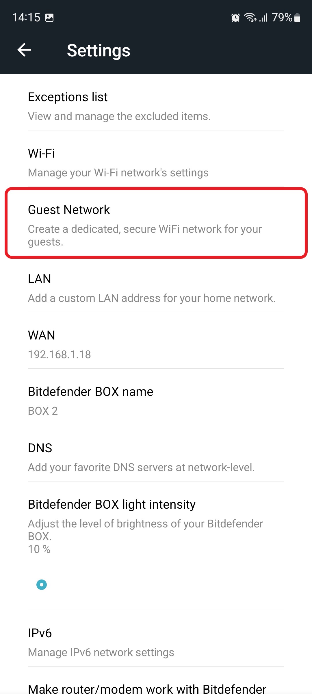 Guest Network