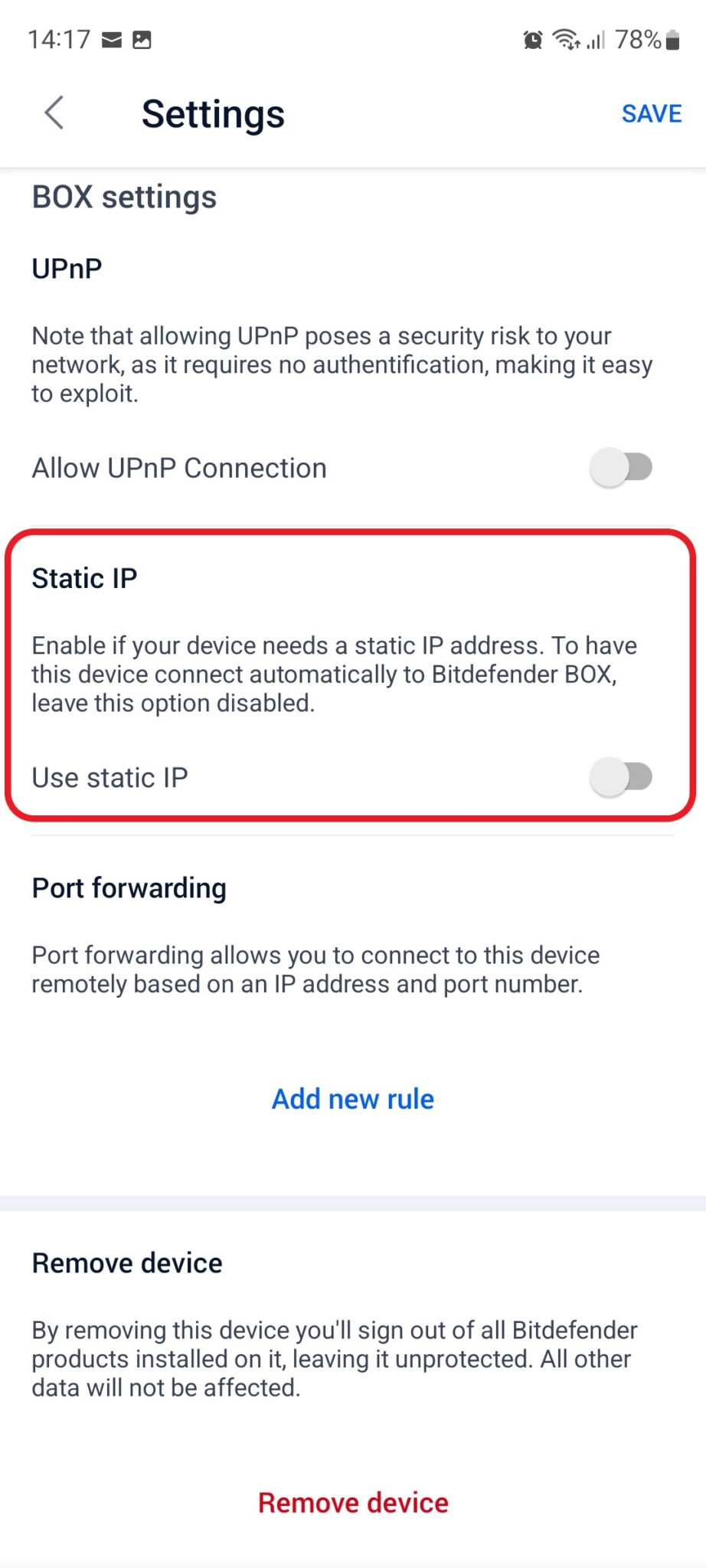 How to reserve a Static IP Address on your Bitdefender BOX