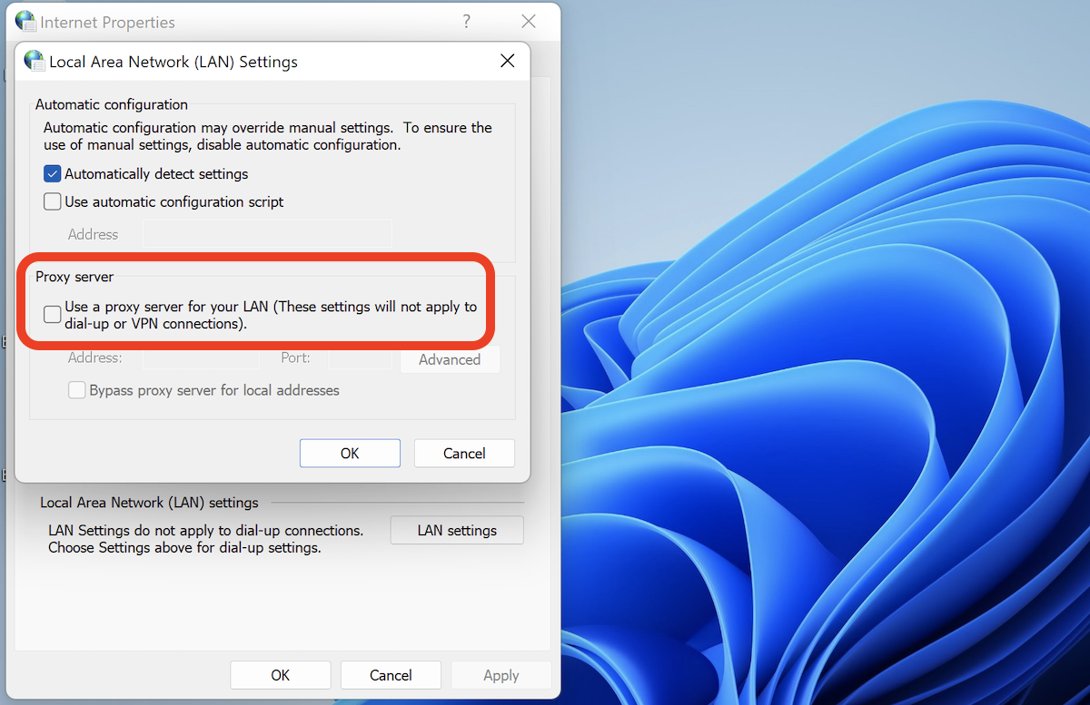 Proxy server