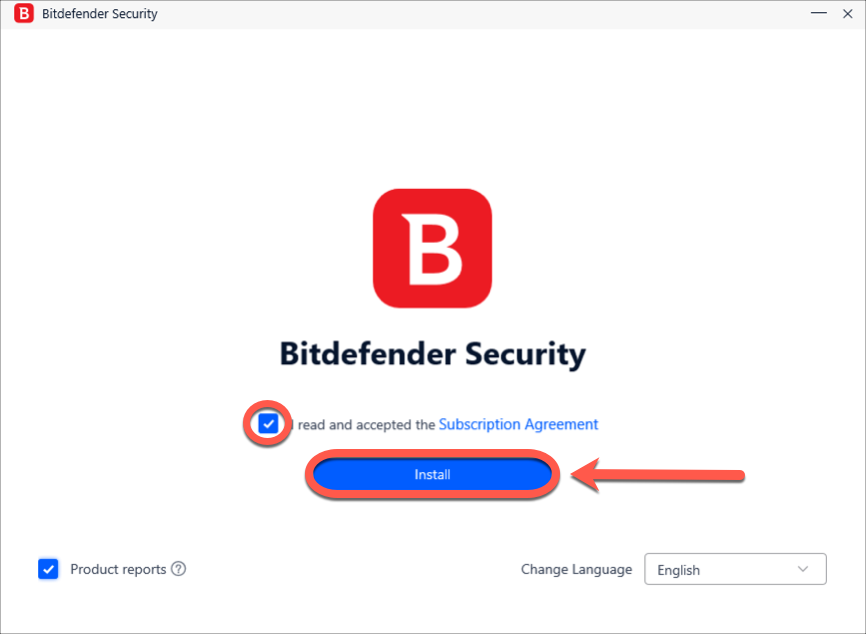 Bitdefender'ı pencerelere yükleyin