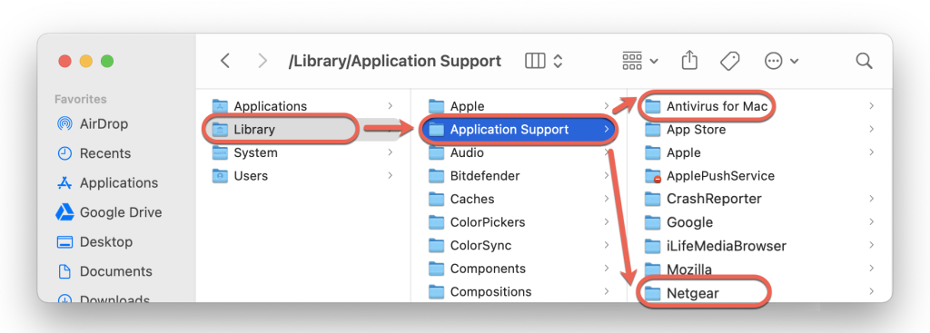 Uninstall Antivirus for Mac NETGEAR - method 1