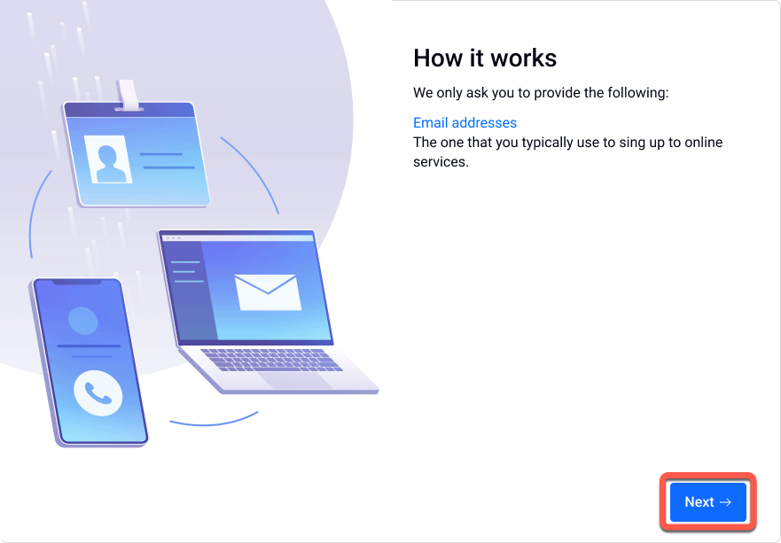 How to setup and use Bitdefender Digital Identity Protection - onboarding